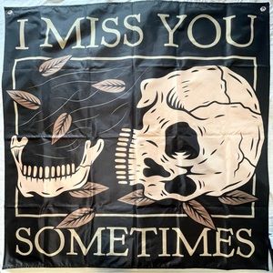 ball & chain co tapestry / flag